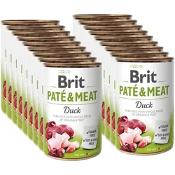 BRIT PATE & MEAT DUCK 18x800g