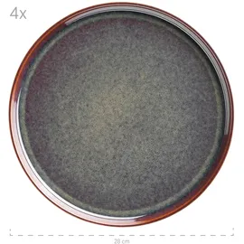 Mäser Elina Uno Tafelservice 8-tlg. braun