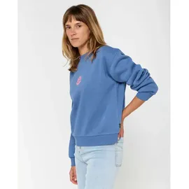 Rip Curl Rundhalspullover Icons Of Surf Relaxed Blau XS
