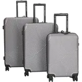Hti-Living Koffer-Set 3-tlg. blau