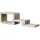 petrhein Aura Ridge 3-in-1 Kratzbrett 55–116 cm weiß