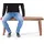 DESIGN DELIGHTS Sitzbank Malu Beige 120 x 51 x 33 cm
