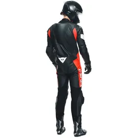 Dainese Tosa 1-tlg. schwarz/neon-rot/weiß 56