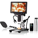 Bresser WLAN 1.080P Digital-Mikroskop 2L mit LCD-Bildschirm