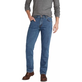 Wrangler Texas Stretch Regular Fit in Stonewash-W40 / L36