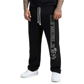 Lonsdale Stonesfield Jogginghose Schwarz 4XL