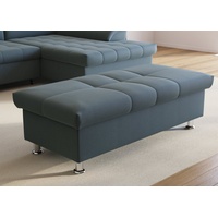 Domo Collection Hocker Franzi, inklusive Stauraum blau