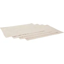LeGer Home by Lena Gercke Platzset "Liaa", beige (sand), B:30cm L:45cm, Obermaterial: 88% Baumwolle, 12% Leinen, LEGER HOME BY LENA GERCKE, Platzsets, Baumwollqualität mit Leinenanteil, schöne Haptik, Deko, Maße 30x40 cm
