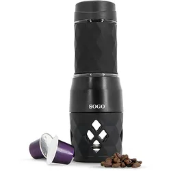 Sogo manuelle Kaffeemaschine 1 Tasse schwarz