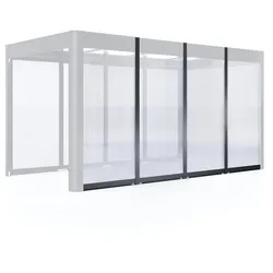 SunElements Wandelement SunCover Select 10 mm Doppelstegplatten 4m 10 mm Doppelstegplatten