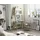 MCA Furniture Schreibtisch Regal weiß matt, Eiche hell Dekor, BxHxT 85x182x48 cm