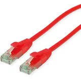roline recycled material ROLINE RM Patchkabel Cat.6A UTP, rot, 3 m