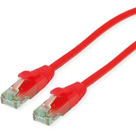 roline recycled material ROLINE RM Patchkabel Cat.6A UTP, rot, 3 m