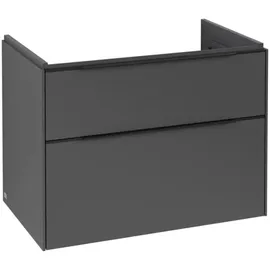 Villeroy & Boch Subway 3.0 Waschbeckenunterschrank, 2 Auszüge, 772 x x 462 mm, Graphite