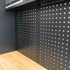 Weber-Werke Werkstattschrank 8-teilig Metall grau