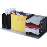 Styro Sortierstation styrorac grau/schwarz mit 7 Fächer