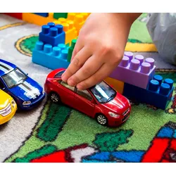 Tchibo - Spielteppich Streets - mehrfarbig