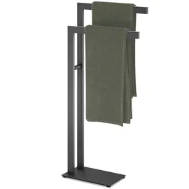 Zack Handtuchhalter Linea Edelstahl Schwarz