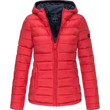 Marikoo Damen modische Steppjacke Übergangsjacke mit Kapuze Lucy