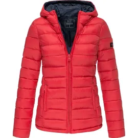 Marikoo Damen modische Steppjacke Übergangsjacke mit Kapuze Lucy