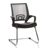 HJH Office Visto Net V Netzstoff Schwarz