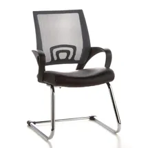 HJH Office Visto Net V Netzstoff Schwarz