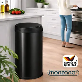 monzana Mülleimer 40 l Schwarz