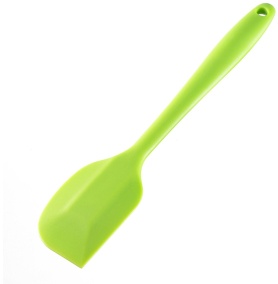 WESTMARK Silicone Koch-/Teigschaber, Für den gewohnten Einsatz beim Backen - aber auch beim Kochen zu verwenden, Farbe: grün