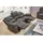 luma-home schönes für dein zuhause luma-home 3-Sitzer-Relaxsofa, Anthrazit Textil, Füllung: Taschenfederkern, einzeln stellbar,Rechteckig, 204x97x87 cm Wohnzimmer, Sofas & Couches, Sofas, 3-Sitzer Sofas