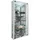 VCM Hängevitrine Vitrosa 59 x 18 x 114,3 cm Weiß