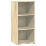 vidaXL Sideboard, Kommode mit Stauraum, Anrichte Schrank für Wohnzimmer, Beistellschrank Mehrzweckschrank Highboard, Sonoma-Eiche Holzwerkstoff