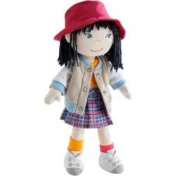 Stoffpuppe HABA "Yuki", bunt, Puppen, Kinder, Mit Top, Sweatjacke und Hut