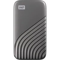 Western Digital My Passport SSD 1TB Space Gray My Passport, 1000 GB, USB, W126288327 (My Passport, 1000 GB, USB Type-C, 3.2 Gen 2 (3.1 Gen 2), 1050 MB/s, Password Protection, Grey)