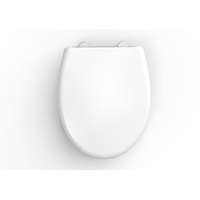 K&H Sanitary Duschwell Duroplast WC-Sitz - Weiß Easy