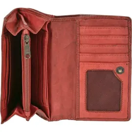Bear Design Geldbörse Damen rot