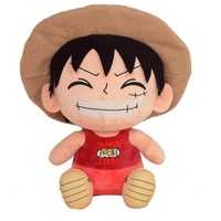 SAKAMI One Piece - Figure Ruffy - Plüsch/Plush Figur/Toy - 25 cm - original & lizensiert