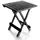 BigDean Campingtisch Klein Anthrazit