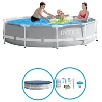 Intex Pool Prism Frame 305x76 cm - Schwimmbad-Paket