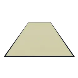 Schmutzfangmatte Colorstar, hellgelb, waschbar, glatter Rücken 7460150200150-C55 , Maße (B x T): 150 x 200 cm