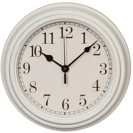 EDM Wanduhr Retro Style 22,0 cm 126522 schwarz/weiß