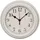 EDM Wanduhr Retro Style 22,0 cm 126522 schwarz/weiß
