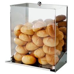 Neumärker Brötchenspender SB Buffet, Brötchencontainer zur Selbstbedienung am Frühstücksbuffet, Maße: 325 x 275 x 560 mm