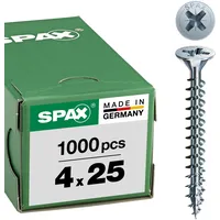 SPAX Senkkopfschraube 4 x 25 mm 1000 Stück