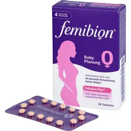 Femibion 0 Babyplanung Tabletten 28 St.
