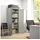 Homcom Aktenschrank 40 x 180 x 80 cm Weiß