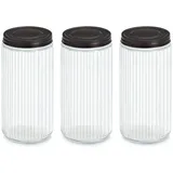 Zeller Vorratsglas 950 ml 3 St.