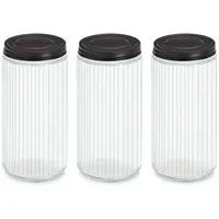 Zeller Vorratsglas 950 ml 3 St.