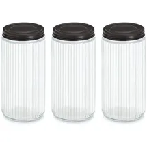Zeller Vorratsglas 950 ml 3 St.