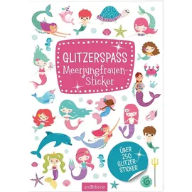 arsEdition Glitzerspaß Meerjungfrauen-Sticker