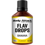 Body Attack Flav Drops®, - 50ml Geschmacksrichtung Banana,